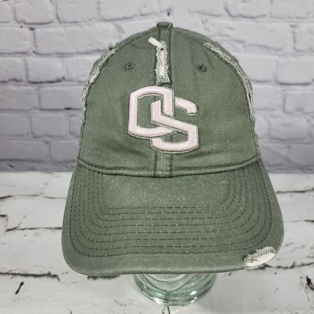 Oregon State Beavers Hat Womens O/S Gray Pink Distressed Strapback New Era Cap